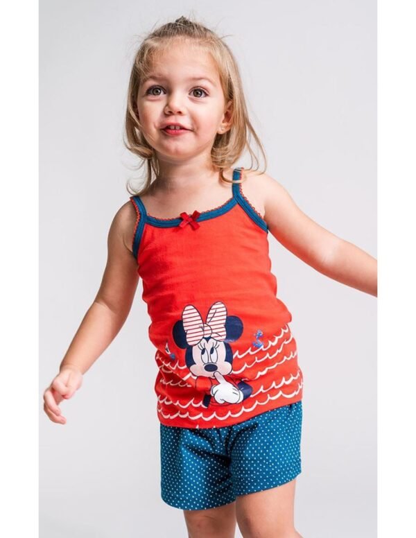 PIGIAMA MANICA CORTA BRETELLES MINNIE