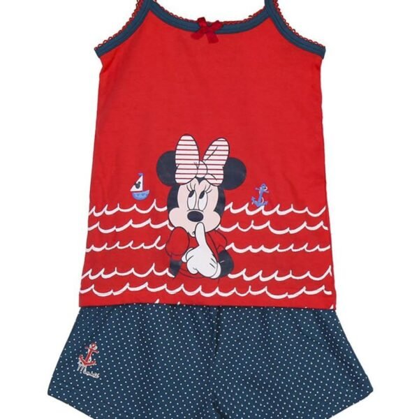 PIGIAMA MANICA CORTA BRETELLES MINNIE