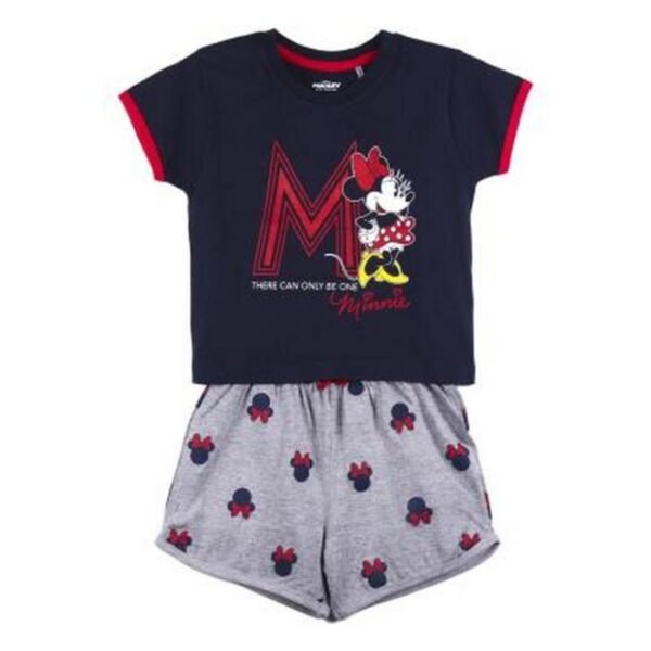 PIGIAMA MANICA CORTA SINGLE JERSEY POINT MINNIE