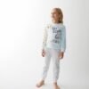 PIJAMA/A VEL. FANTASIA - CELESTE -    3Y - 1