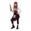 Pirata 7-9 Anni Bandana, abito, corsetto e cintura