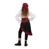 Pirata 7-9 Anni Bandana, abito, corsetto e cintura