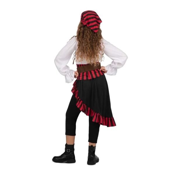 Pirata 7-9 Anni Bandana, abito, corsetto e cintura