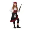 Pirata 7-9 Anni Bandana, abito, corsetto e cintura