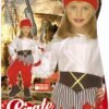 Pirata (camicia con casacca, pantaloni con copristivali, cintura, cappello)