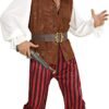 pirata-camicia-con-gilet-pantaloni-cintura-copristivali-fasciaper-testa-cappello-benda-per-occhio-tg-l-1.jpg "PIRATA" (camicia con gilet, pantaloni, cintura, copristivali, fasciaper testa, cappello, benda per occhio TG L