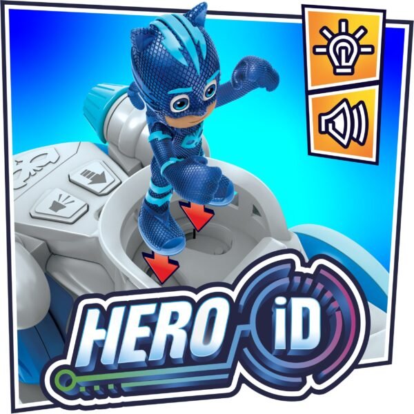 PJ Masks Gatto da Battaglia con movimento motorizzato luci e suoni
