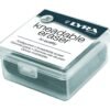 PLASTIC ERASER LYRA SLEEVED WHITE K30
