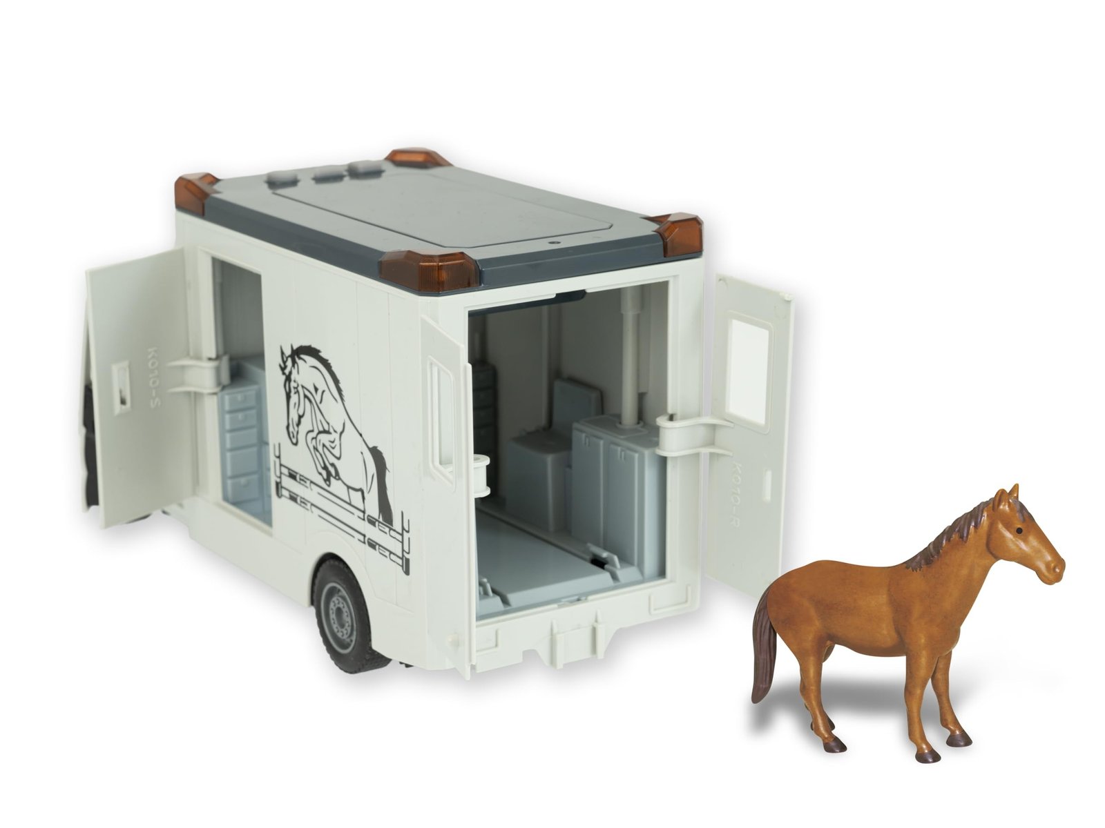 PLAY CITY - PLAYSET TRASPORTO CAVALLI LUCI E SUONI - immagine 3