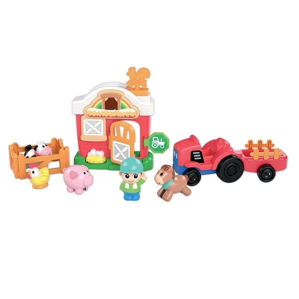 PLAYSET NUOVA FATTORIA MILLEGIOCHI MUSICA E VOCI ANIMALI MUSICA E VOCI ANIMALI
