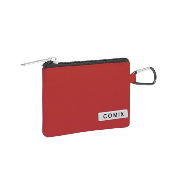 P.MONETE P.CARD MONOCOLORE BORGOGNA COMIX