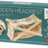 Poggiatesta in legno - wooden headrest - travel
