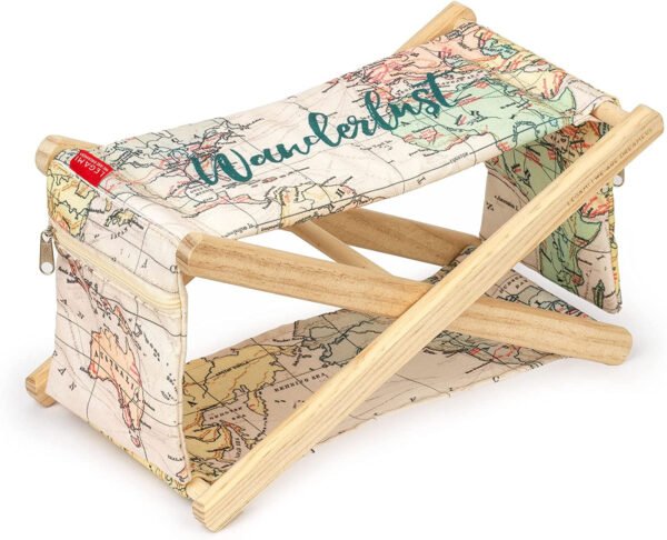Poggiatesta in legno - wooden headrest - travel