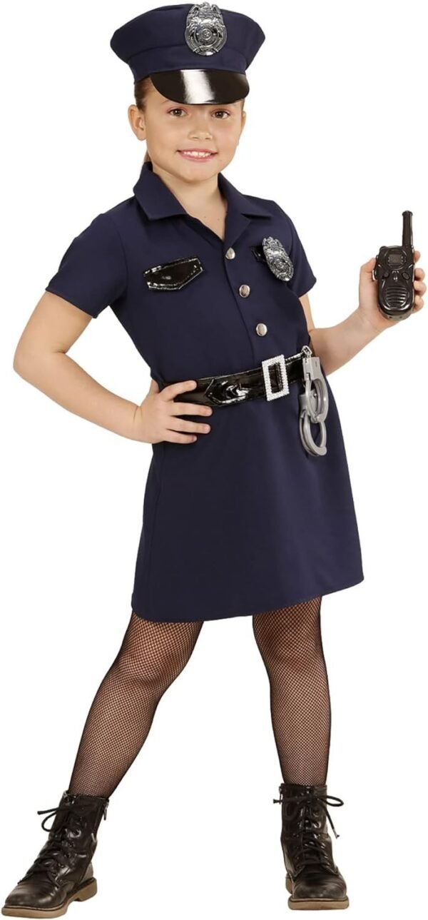 poliziotta-vestito-cintura-cappello-manette-radio.jpg "POLIZIOTTA" (vestito, cintura, cappello, manette, radio)