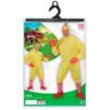 Pollo (costume, calze con zampe, maschera)