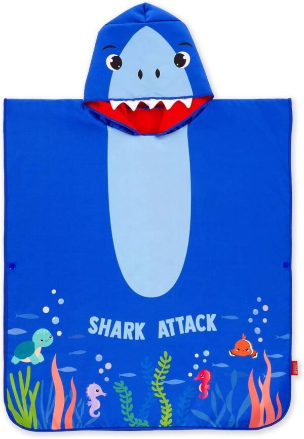 PONCHO ASCIUGAMANO PER
BAMBINI - KIDS PONCHO -
SHARK