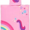 Poncho asciugamano per bambini - kids poncho - unicorn