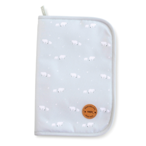 Porta documenti con cerniera Grey