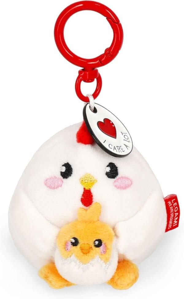 PORTACHIAVI DI PELUCHE -
SUPER SOFT! - TINY - HEN