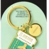 PORTACHIAVI METALLO SMALTATO -
WHAT A KEY RING - TRAVEL