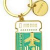 PORTACHIAVI METALLO SMALTATO -
WHAT A KEY RING - TRAVEL