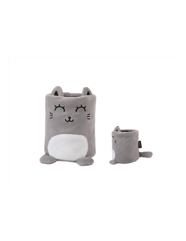 PORTAPENNE PLUSH GATTO GRIGIO