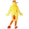 PULCINO IN PELUCHE (costume con cappuccio, leggings, copriscarpe)