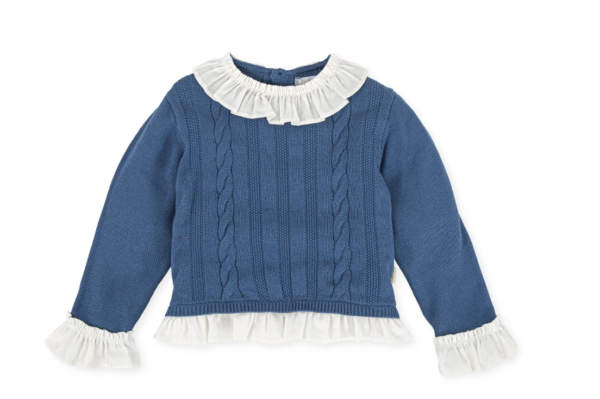 PULLOVER BLU MARINO 6.A