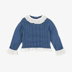 CARDIGAN INDIGO 6.A