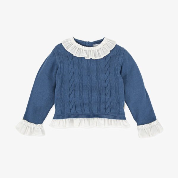 PULLOVER BLU MARINO 6.A