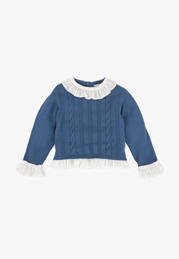 PULLOVER BLU MARINO 6.A