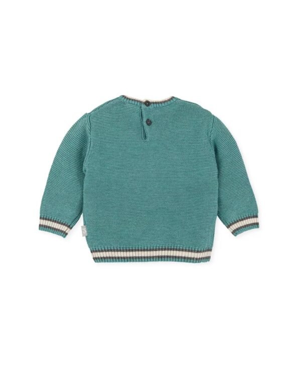 PULLOVER VERDE "MARE" 4.A