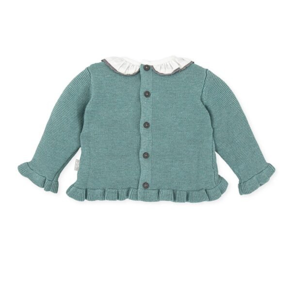 PULLOVER VERDE "MARE" 9.M