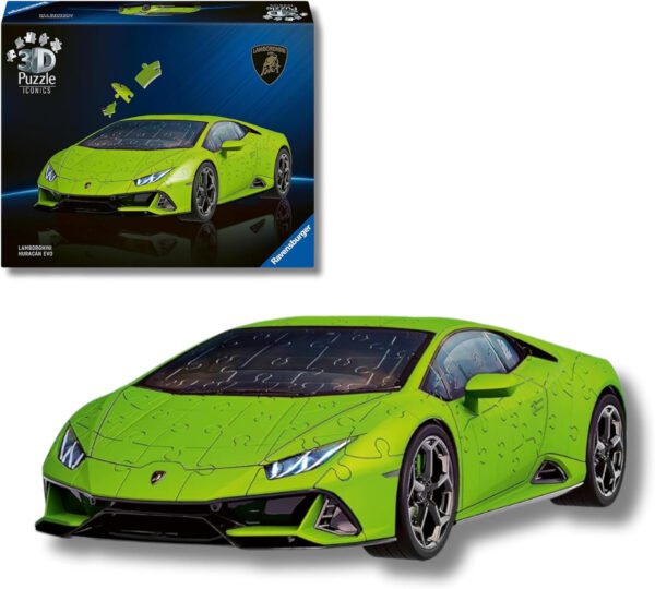 Puzzle 3D Lamborgh.HuraCan EVO-Verde