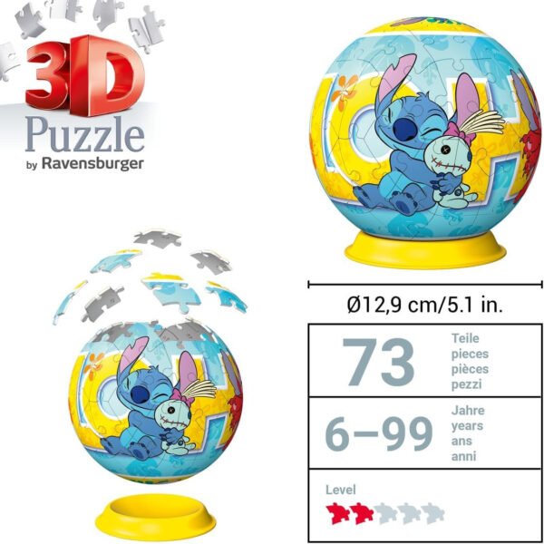 Puzzle-Ball Disney StitCh 72p