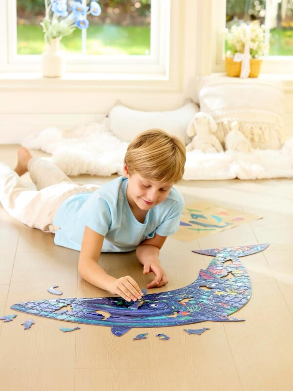Puzzle brillante megattera -200 pezzi