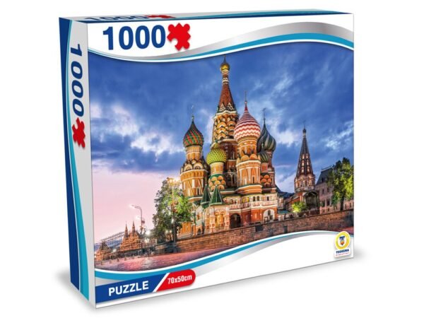PUZZLE RUSSIA - MOSCA, CREMLINO 1000 PZ 70X50CM
