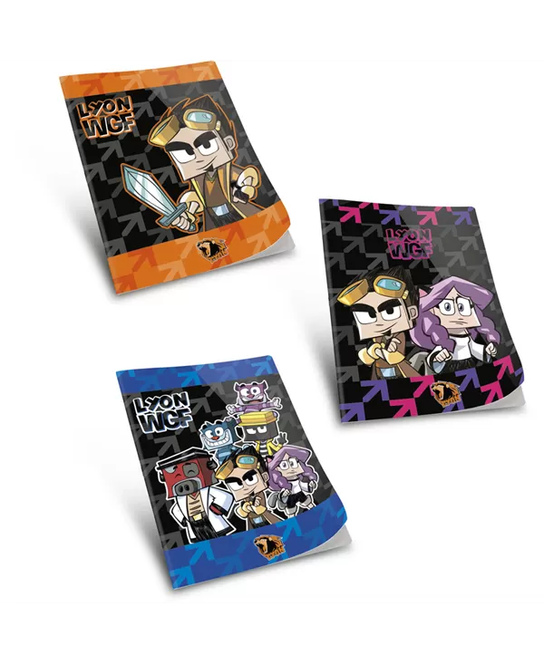 QUADERNO MAXI +30% 5MM LYON GAMER