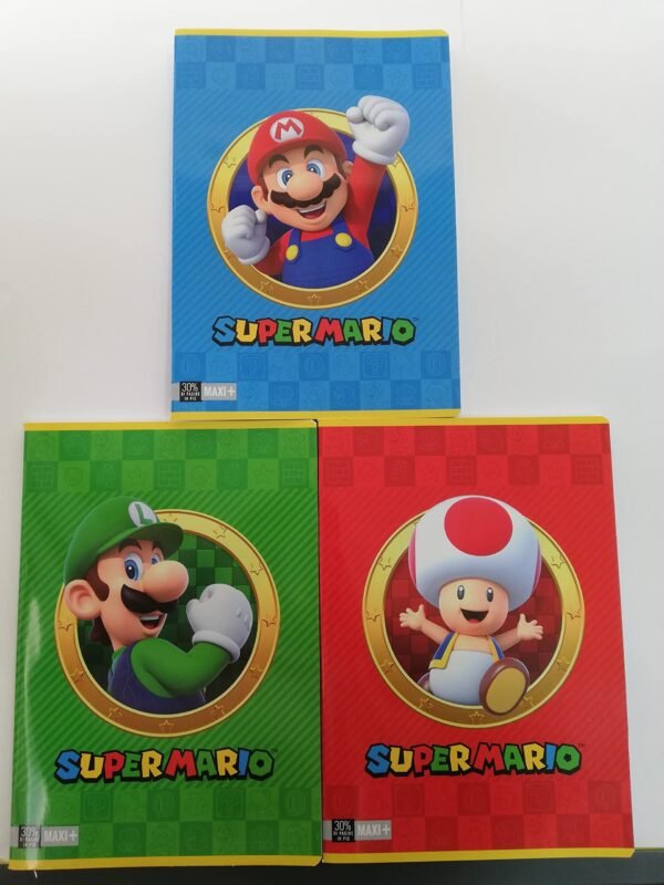 QUADERNO MAXI + 30% A SUPERMARIO