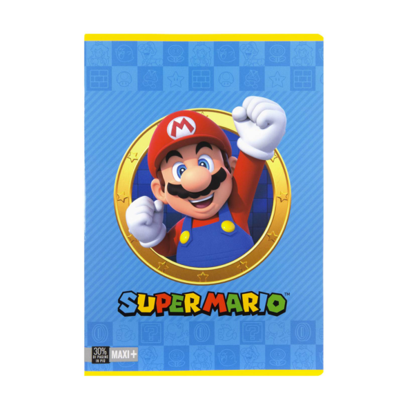 QUADERNO MAXI + 30% B SUPERMARIO