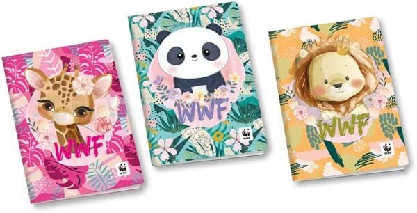QUADERNO MAXI + 30% B WWF ILLUSTRATO