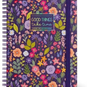 QUADERNO SPIRALATO A
RIGHE - SPIRAL NOTEBOOK -
LARGE - FLOWERS
