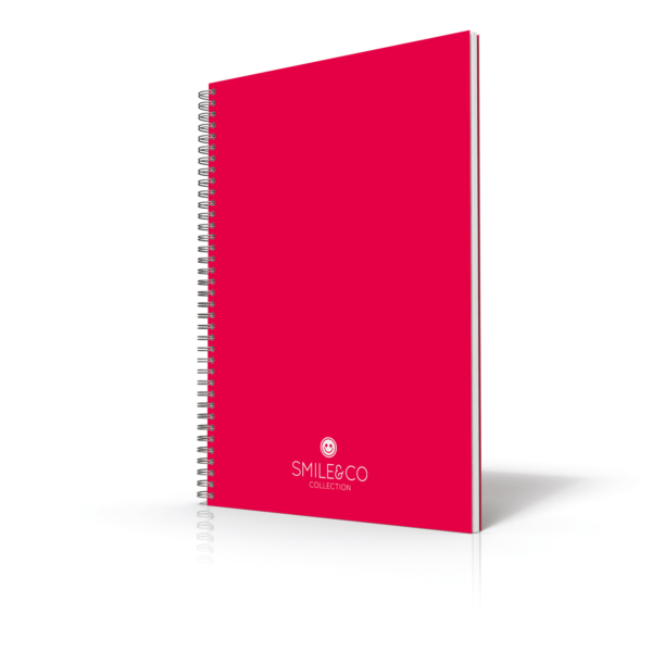 QUADERNO SPIRALATO A4 COLOROSA 80GR. 120+2FG CON 5 DIV. 1RG