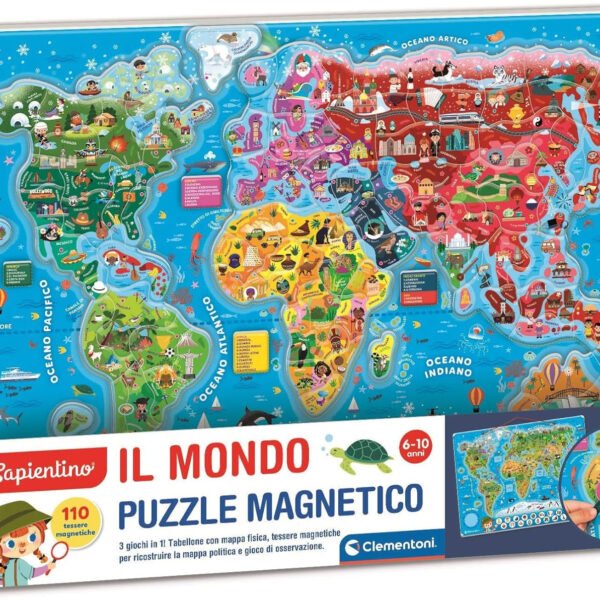 QUADRO MAGNETICO IL MONDO -K-