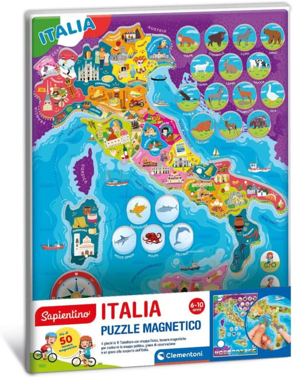 QUADRO MAGNETICO ITALIA -K-