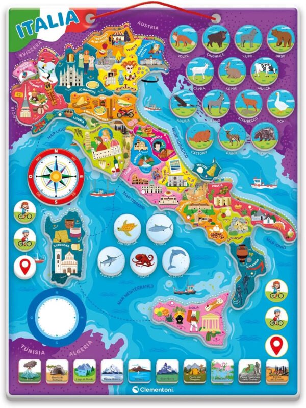 QUADRO MAGNETICO ITALIA -K-