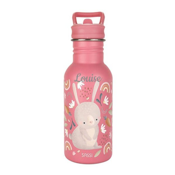 RABBIT - STAINLESS STEEL BOTTLE - 500 ML .
