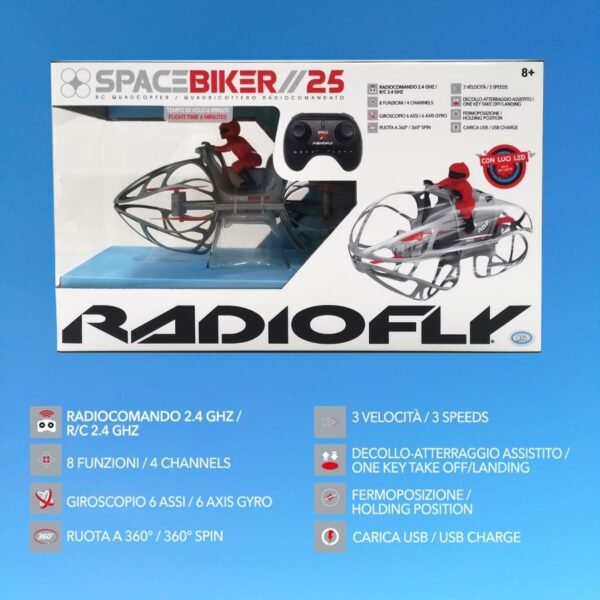 RADIOFLY - SPACE BIKER DRONE RC