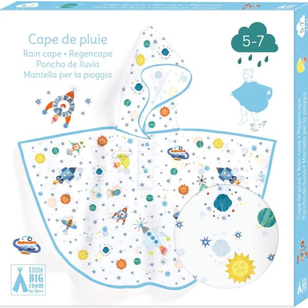 RAIN CAPE LARGE - Rocket rain cape - M