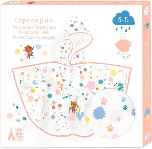 RAIN CAPE SMALL MODEL - Cat rain cape - S